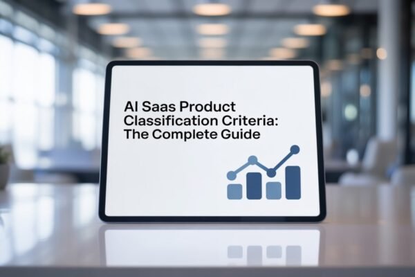 AI SaaS Product Classification Criteria