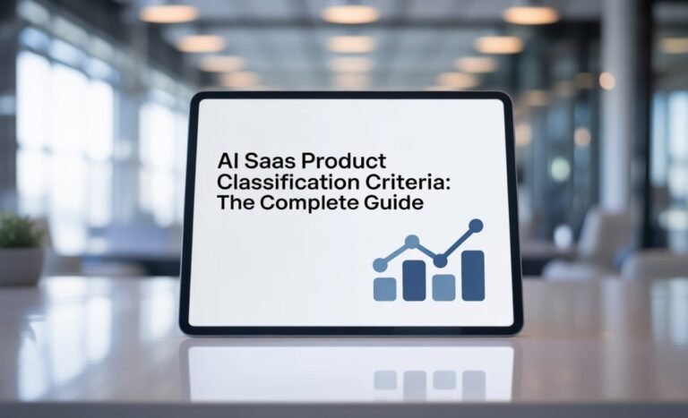AI SaaS Product Classification Criteria