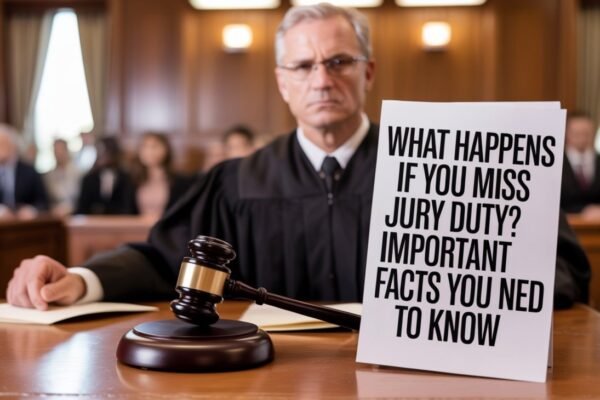 What Happens If You Miss Jury Duty