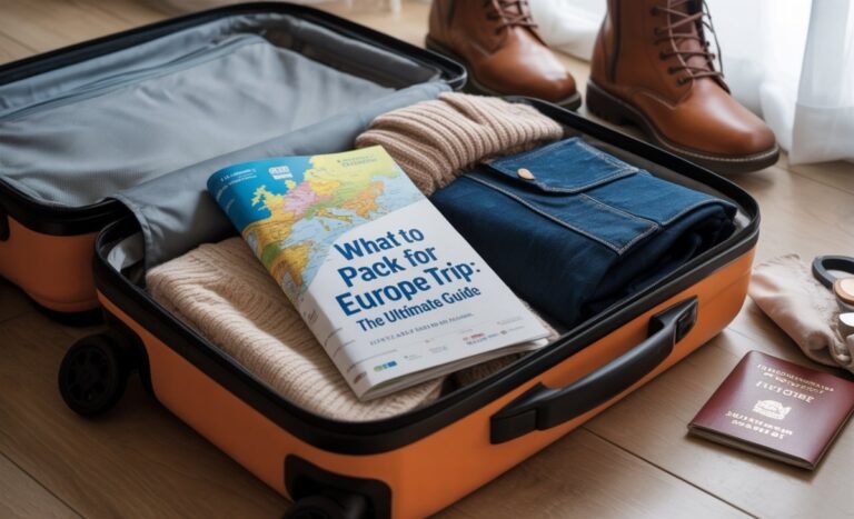 What to Pack for Europe Trip