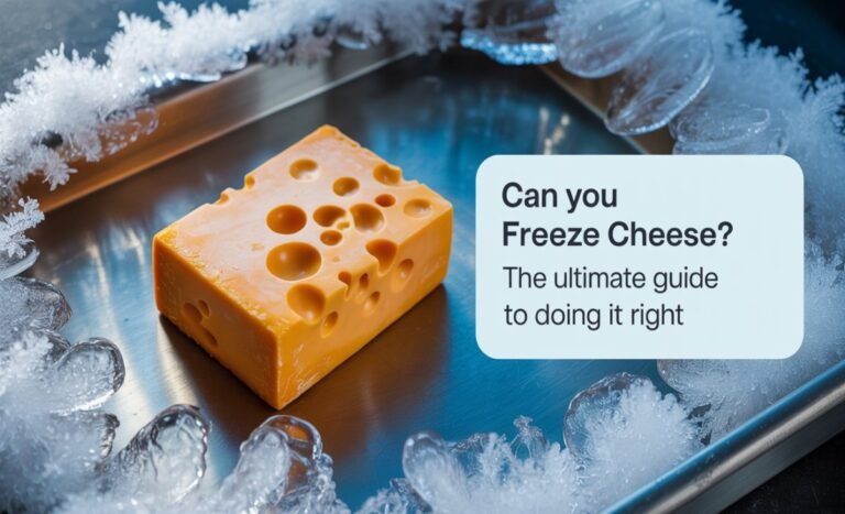 Can You Freeze Cheese