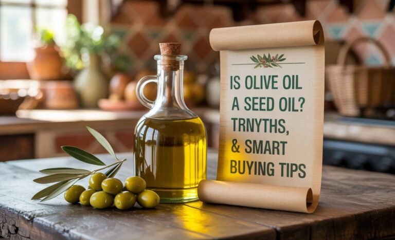 Is Olive Oil a Seed Oil